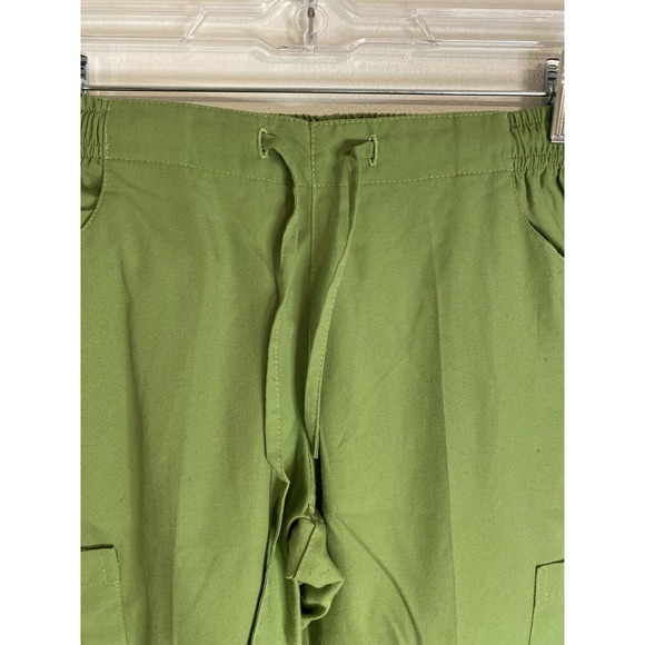 Reina Scrub Bottom Medical Uniform Olive Drawstring Pants XS - Picture 3 of 12